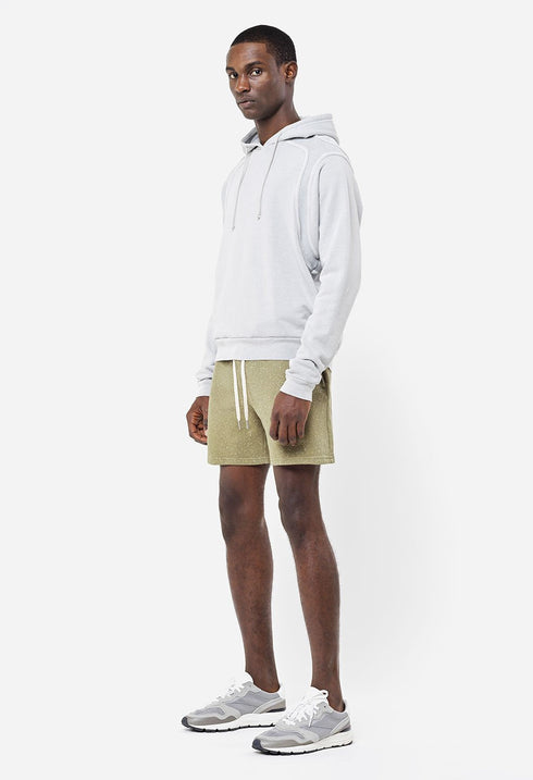 JOHN ELLIOTT CROSS THERMAL HOODIE WASHED Mens Apparel - MENS
